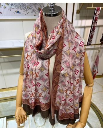 Louis Vuitton Women's Monogram Tiles Long Scarf