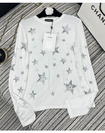 Chanel Women's Star Print Sweater