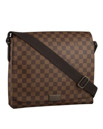 Louis Vuitton Damier District N41212 Brown